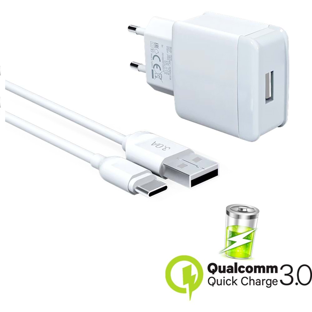 Giyitec Samsung Galaxy Tab A9 Tablet uyumlu Şarj Aleti