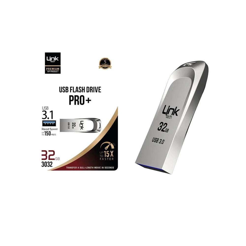 Linktech 3032 Premium Pro Plus 150mb/s 32GB USB3.1 Flash Bellek