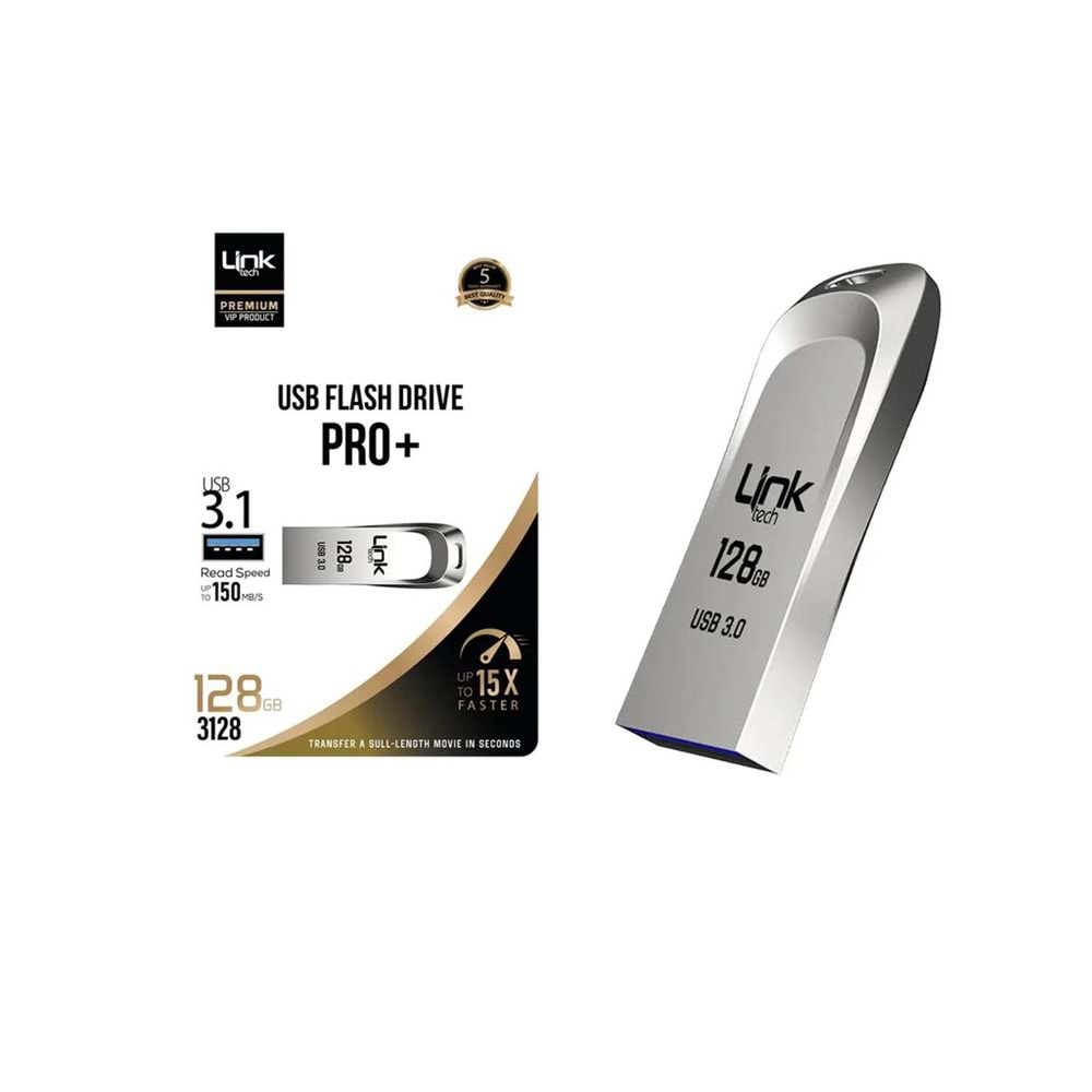 Linktech 3128 Premium Pro Plus 150mb/s 128GB USB3.1 Flash Bellek
