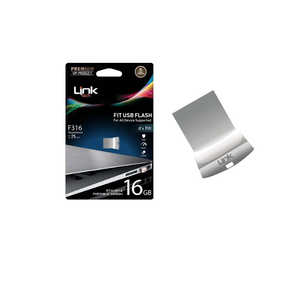 Linktech F316 Premium Fit 16GB Flash Bellek