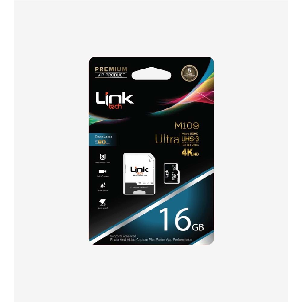 Linktech M109 Premium Hafıza Kartı 16GB