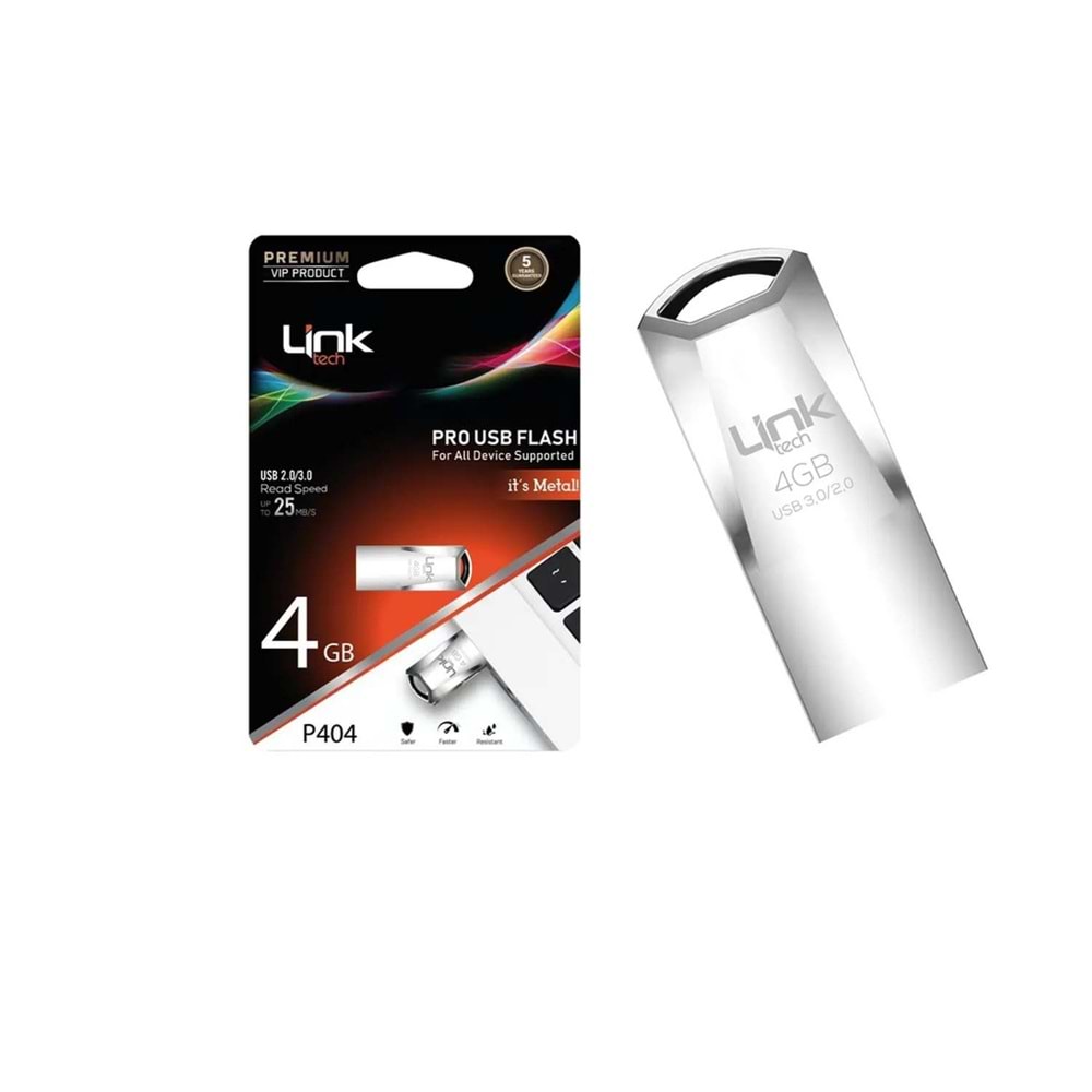 Linktech P404 Premium Pro 25mb/s 4GB USB3.0 Flash Bellek