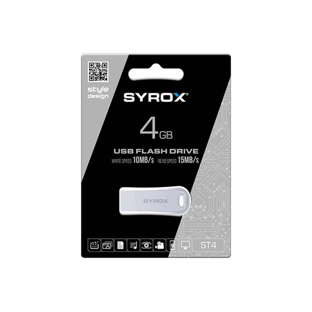 Syrox ST4 4GB Style Desing Usb Bellek