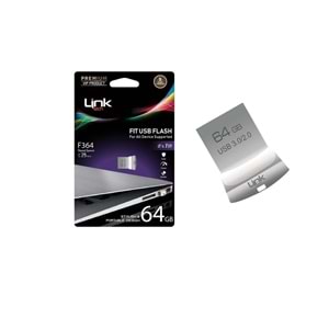 Linktech F364 Premium Fit 64GB Flash Bellek