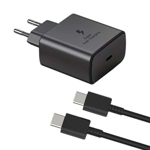 Samsung A56 5G Uyumlu 45W Hızlı Şarj Aleti Seti