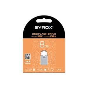 Syrox LK8 8GB Lock Desing Usb Bellek