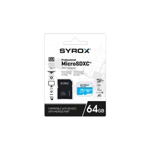 Syrox MC64 64GB Hafıza Kartı