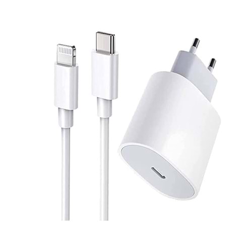 Auris 20W Type-C to Lightning Şarj Seti