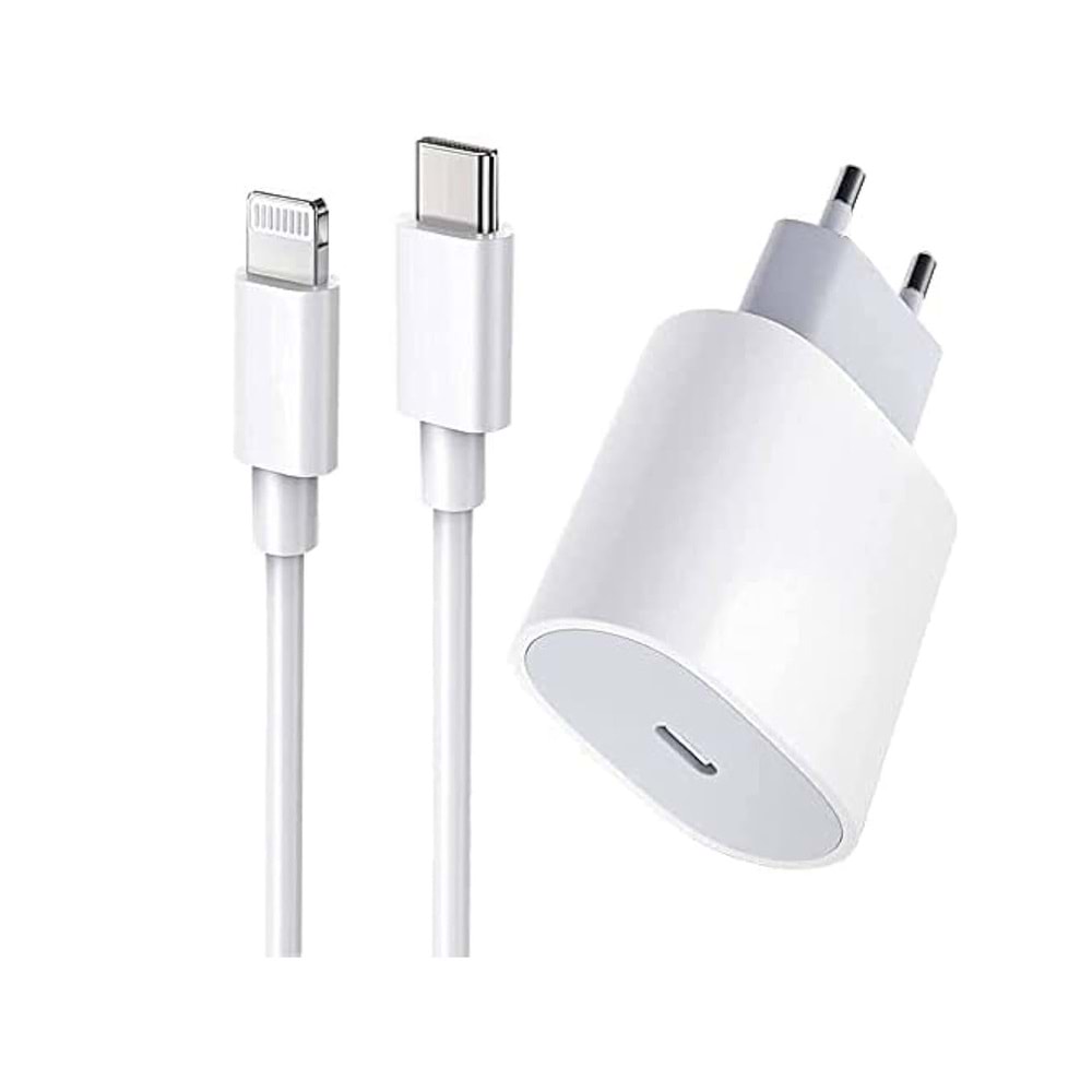 Auris 20W Type-C to Lightning Şarj Seti