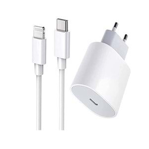 Auris 20W Type-C to Lightning Şarj Seti