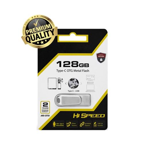 Auris 128 GB Type-C Otg Flash