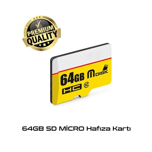 Auris 64GB Sd Micro Hafıza Kartı