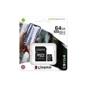 Kıngston 64gb 100mb/S Microsd Kart