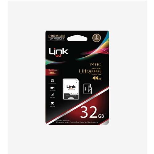 Linktech M110 Premium Hafıza Kartı 32GB