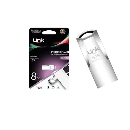 Linktech P408 Premium Pro 25mb/s 8GB USB3.0 Flash Bellek