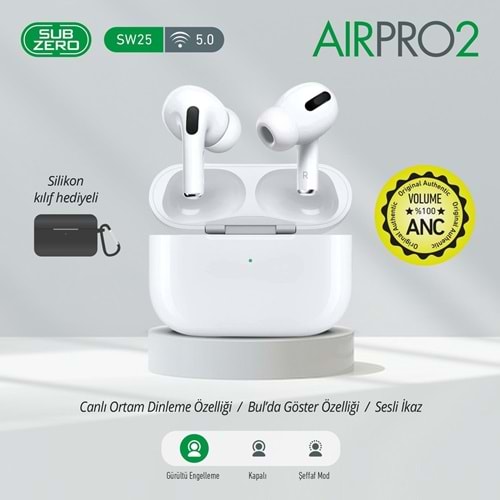Subzero SW25 Aipods Bluetooth Kulaklık