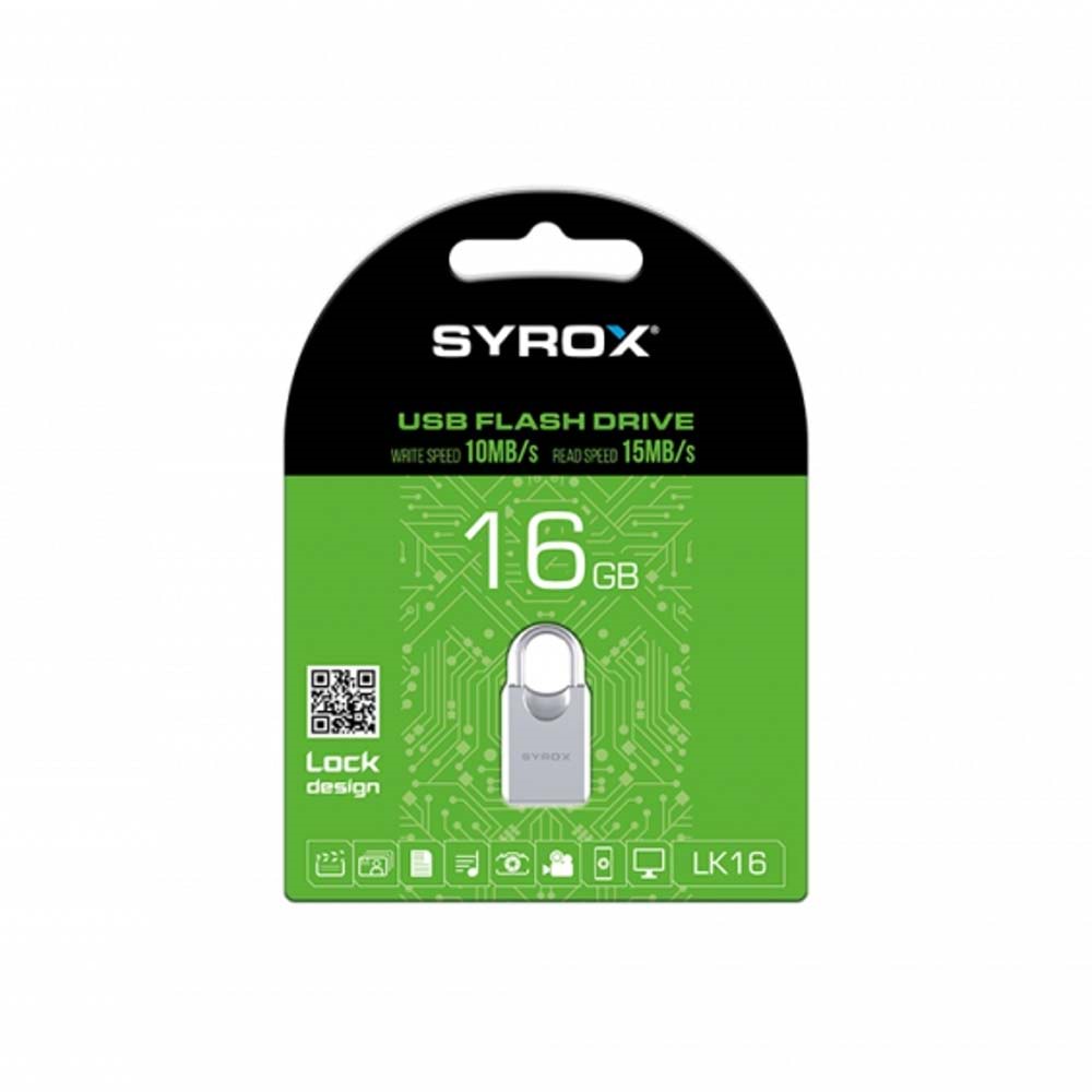 Syrox LK16 16GB Lock Desing Usb Bellek