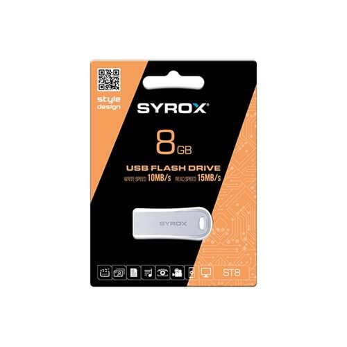 Syrox PR8 8GB Prisma Desing Usb Bellek